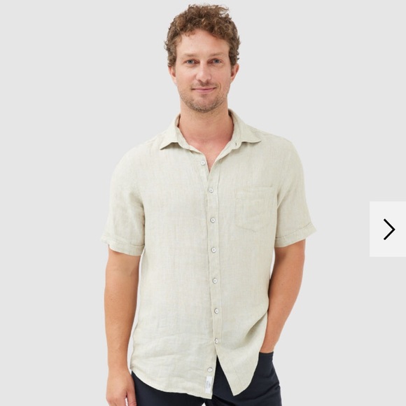 Rodd & Gunn Waiheke 100% Linen Button Down Shirt N117-44 - Picture 1 of 8